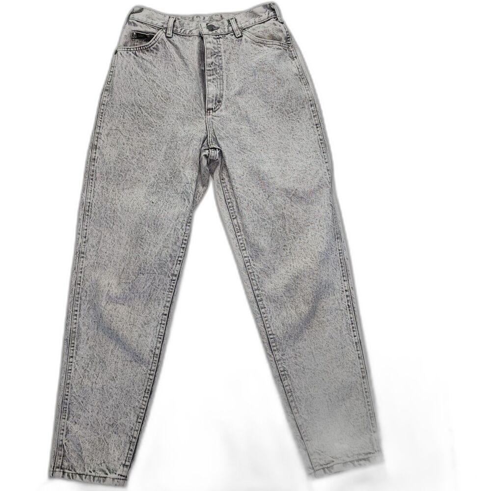 Vintage 80's Lee Riders Jeans Stone Washed High Rise Relaxed Fit Jeans
